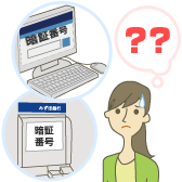 暗証番号を忘れた・変更したいのイメージ