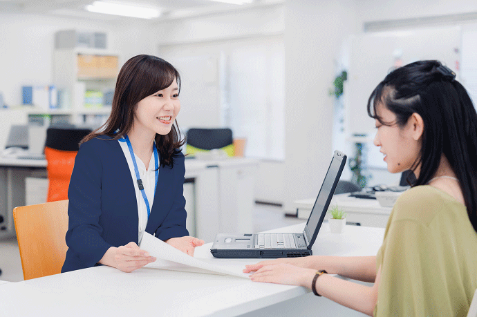 店舗で口座開設のイメージ