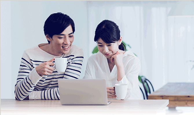 ネットで完結できる口座開設!