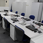 事務所フロアーオンラインチームの写真