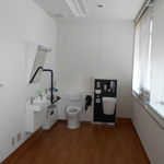 車椅子対応トイレの写真