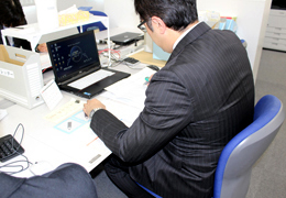データエントリーチームの写真その2