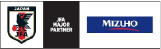 JFAロゴ MIZUHOロゴ