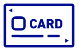 クレジットカード一体型キャッシュカードも選択可能