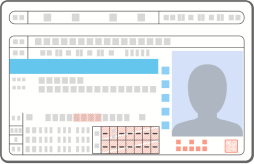 本人顔写真付きの運転免許証、マイナンバーカード等