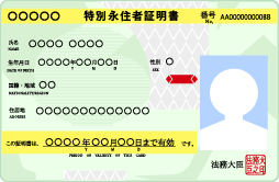 特別永住者証明書