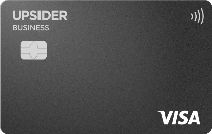 法人クレジットカード「UPSIDER」カード券面イメージ