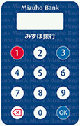 ワンタイムパスワードカード画像