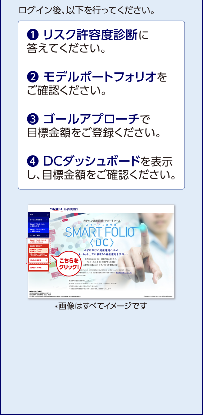 みずほのiDeCo」の手数料 | みずほ銀行