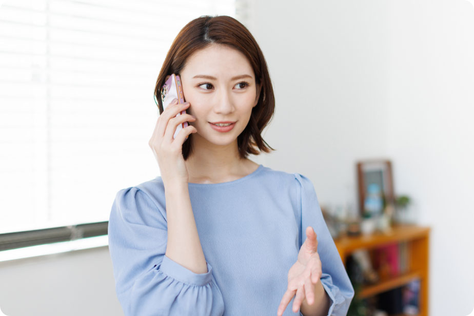 電話で相談する