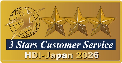 3 Stars Customer Service HDI-Japan 2026