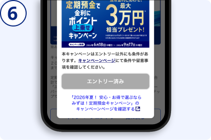 エントリー方法 手順6