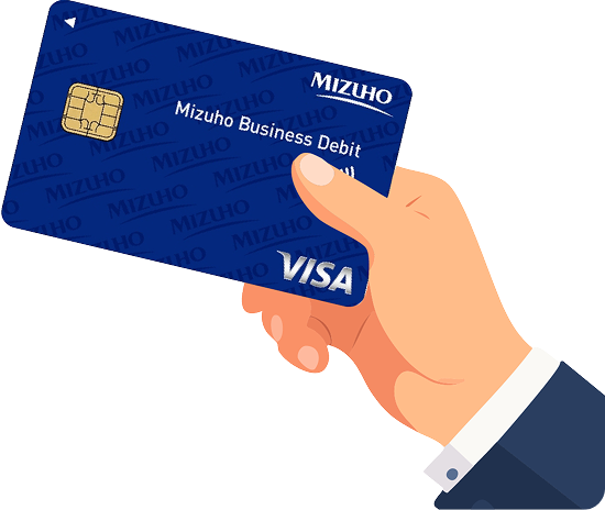 みずほビジネスデビットカードのイメージ画像