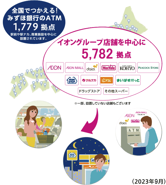 手数料 atm みずほ 銀行