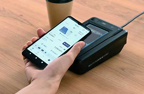 Suica［Mizuho Suica］使用例イメージ