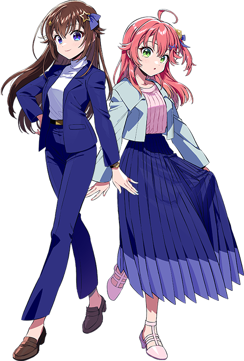 ときのそら、さくらみこイメージ